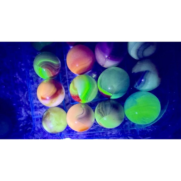 VTG. Master Made Sunbursts Marble Lot Of 37, Rare Collection - Picture 5 of 16